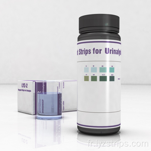 bandelettes de test de néphropathie urinaire Créatinine Micro Albumine